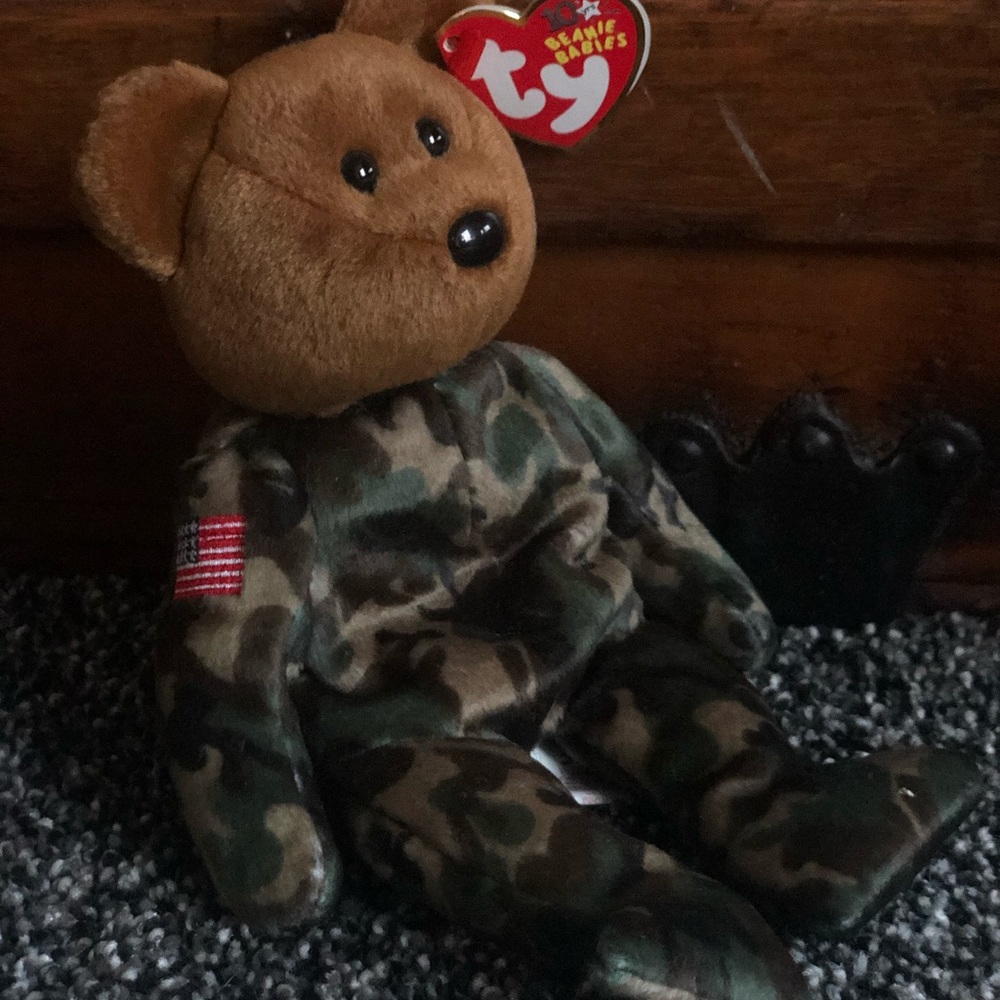 2/$15 Ty Beanie Babies - “Hero”
